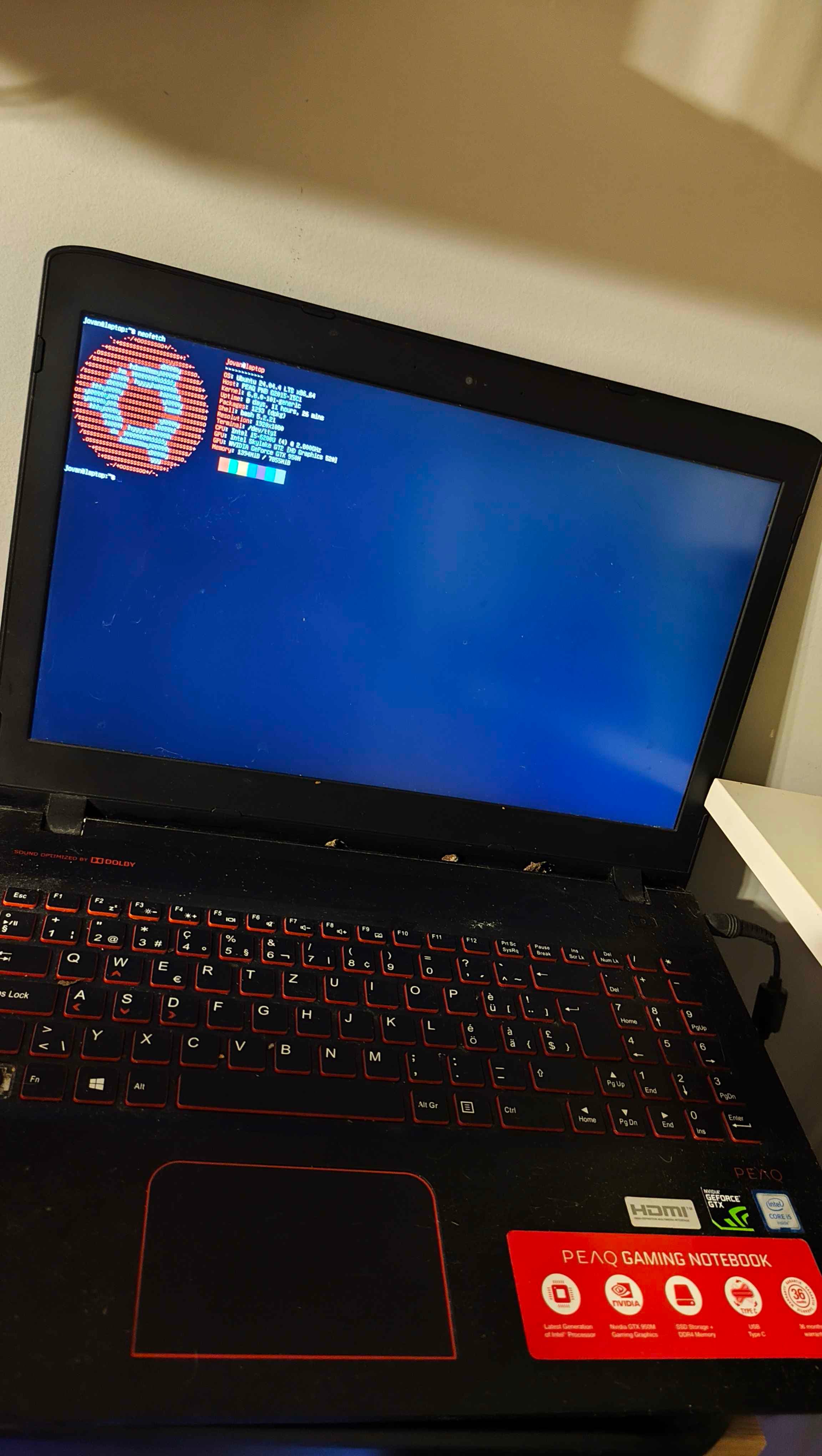 Laptop setup for development